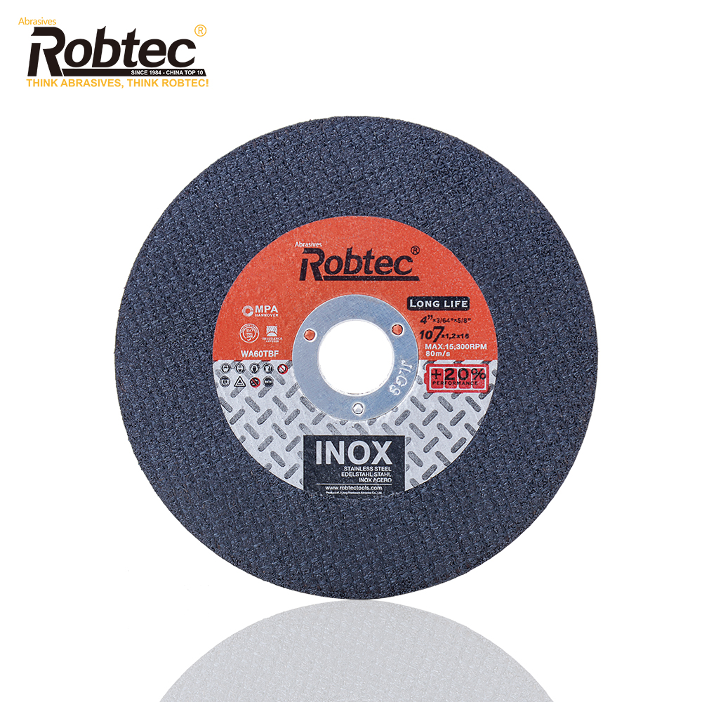 Wholesale 107×1.2×16mm Cutting Wheel for Stainless Steel/Inox with Long ...